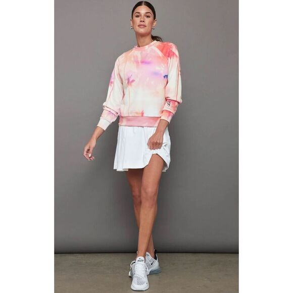 NWT Carbon38 Tropical Palm Tree Crewneck - Picture 1 of 7